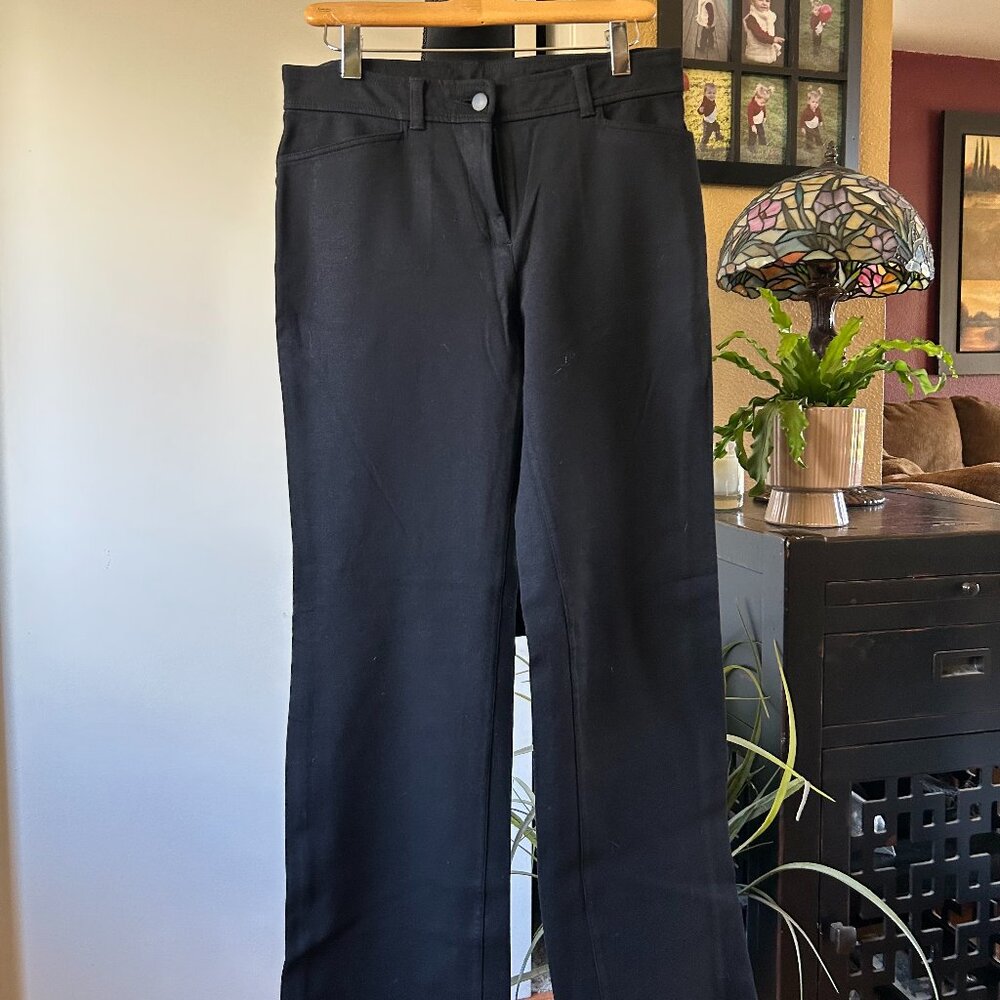 Eileen Fisher Black Straight Leg Pants – XS